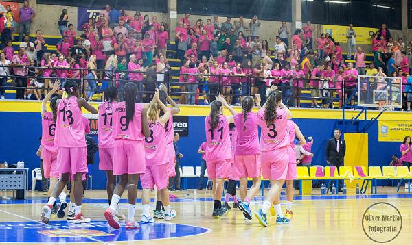 Gran Canaria se inscribe en Liga Femenina por 33ª temporada consecutiva (2015 GRADA APLAUDIENDO)
