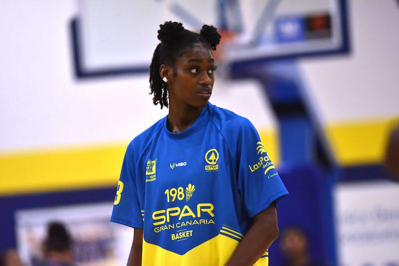 Derby - Maya Caldwell, pieza clave para tratar de frenar al Clarinos Tenerife (Derby - Maya Caldwell, pieza clave para tratar de )