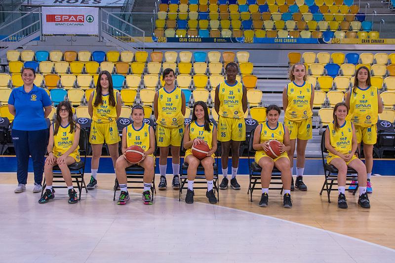 Cantera - Las infantiles del SPAR Gran Canaria Fundación Poderosas buscarán el título insular de jueves a domingo (Cantera - Las infantiles del SPAR buscarán el títu)