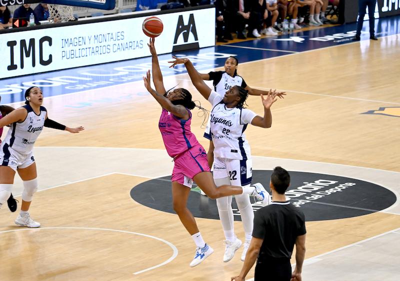  El CBIC SPAR Gran Canaria va creciendo al ritmo de Rachel Hollivay ( El CBIC SPAR va creciendo al ritmo de Rachel Holl)