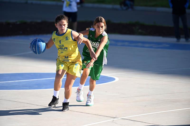 Cantera - El Preinfantil Blue del CBIC SPAR Gran Canaria abre la jornada con trece partidos hasta el mediodía del domingo que jugará el Júnior con el Náutico (Cantera - El Preinfantil Blue del CBIC SPAR Gran C)