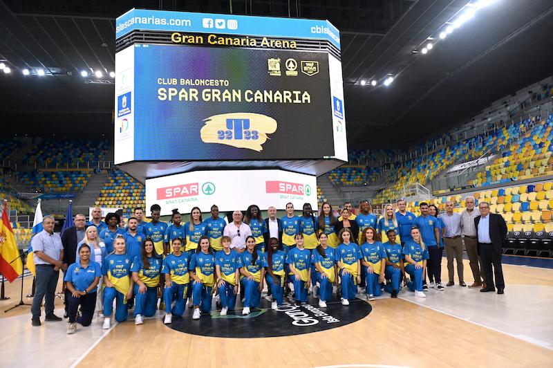 El CB SPAR Gran Canaria no se arruga y pone en órbita a la escuadra más joven de Europa (El CB SPAR Gran Canaria no se arruga y pone en órb)