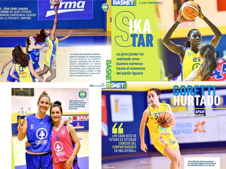 Llega la edición 483 de la revista Basket8 al CB SPAR Gran Canaria (Revista 483 Basket8)