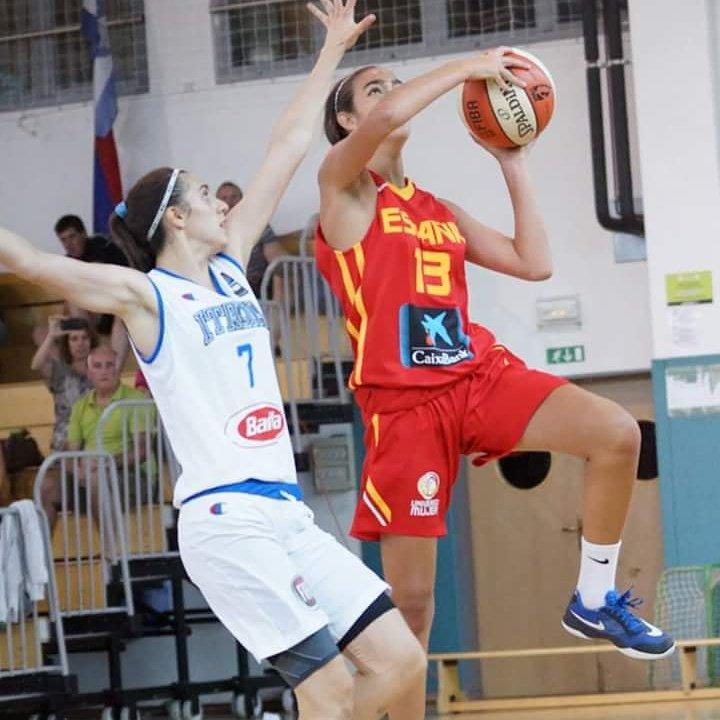 Carla Ojeda, subcampeona con España en el BAM (2016 CARLA OJEDA ESP)