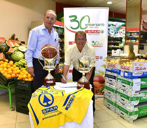 SPAR Gran Canaria renueva su apoyo al CB Islas Canarias (2016 FIRMA SPAR II)