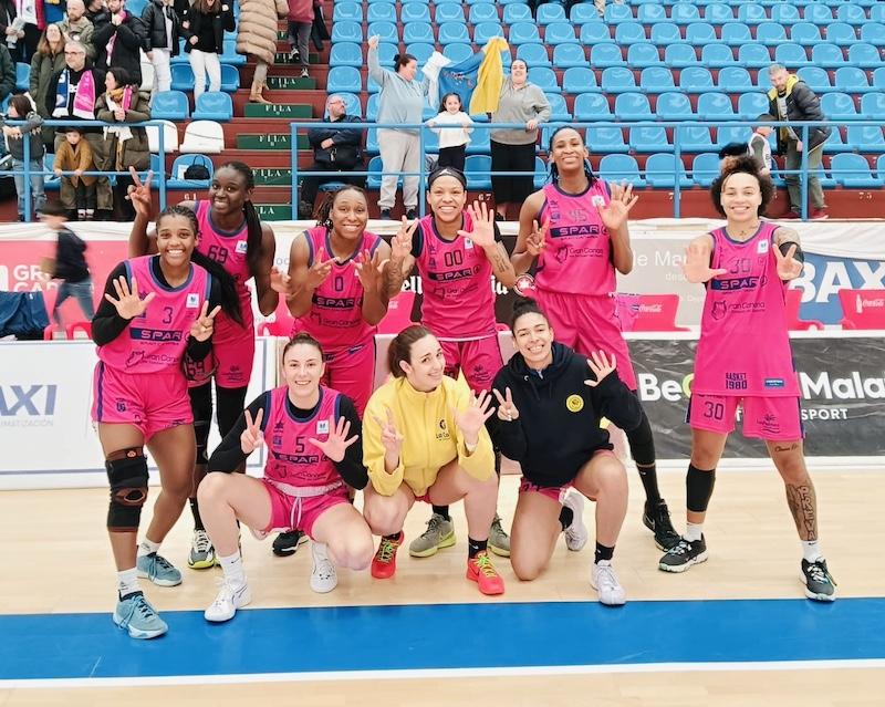 ‘Deliciosa’ victoria del SPAR Gran Canaria contra el Baxi Ferrol (83-91)  (El SPAR Gran Canaria, con una estelar Delicia Wash)