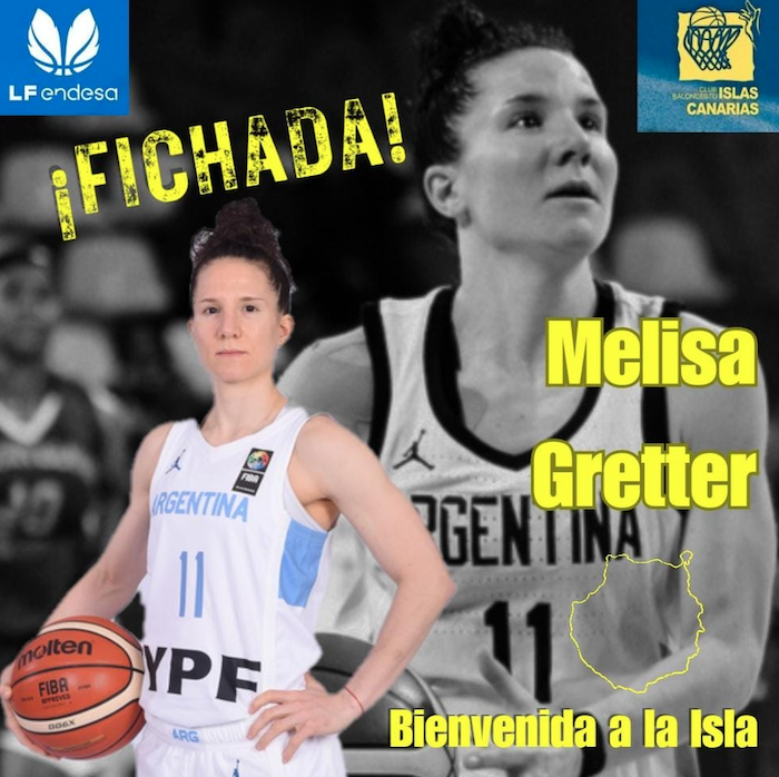 Melisa Gretter será el timón del SPAR Gran Canaria 24/25 (Melisa)