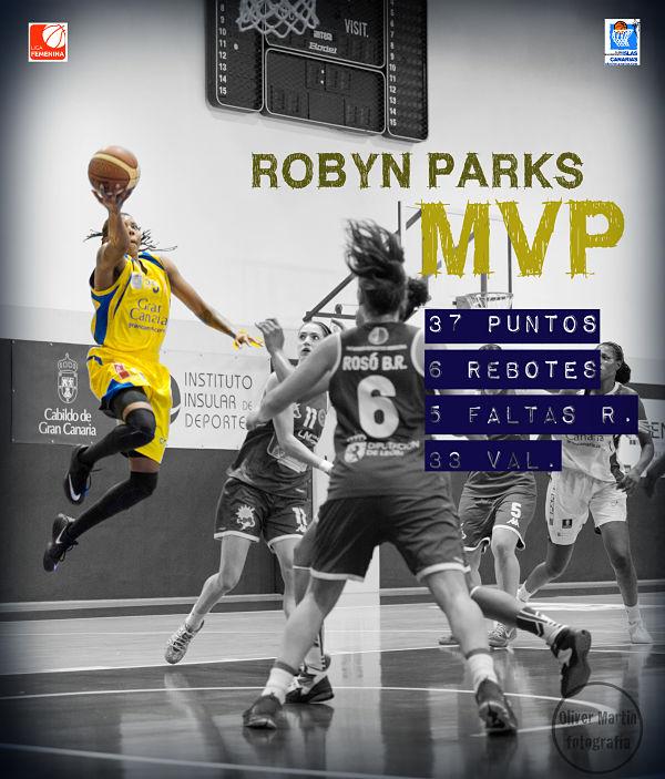 Robyn Parks, MVP de la J7 (2014 ROBYN PARKS MVP J7 FOTO:OLIVER MARTIN)