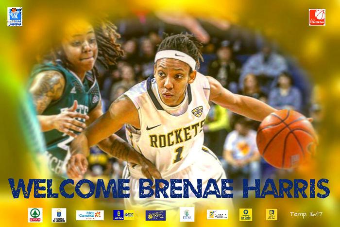 Brenae Harris, primer fichaje del SPAR Gran Canaria (2016 WELCOME BRENAE)