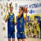 Yevheníia Putra y Nerea Manchón, en la dinámica de trabajo del primer equipo con el SPAR Gran Canaria y buscando el ascenso a la Liga Femenina 2