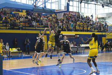 J12: La segunda parte da la victoria a Gipuzkoa UPV (67-78) (2014 GRAN CANARIA 2014-GIPUZKOA UPV FOTO:OLIVER M.)