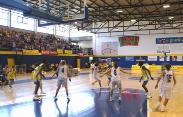 Gran Canaria La Caja de Canarias - Uni Tenerife, final del Campeonato de Canarias Infantil (2009 LETICIA ENTRA A CANASTA)