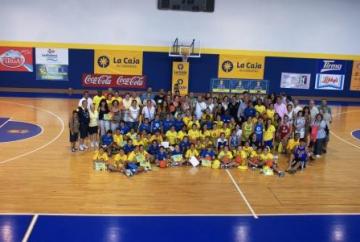 Clausurado el V Campus de baloncesto "Gran Canaria 2014" (2013 CLAUSURADO EL V CAMPUS)