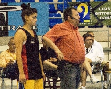 Domingo Díaz impartió un Clinic para entrenadores en el Campeonato de España Cadete (2009 CLINIC DOMINGO DÍAZ EN LANZAROTE)