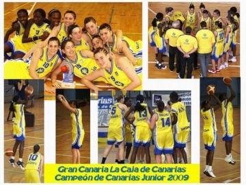 Fase Interautonómica Junior Femenina (2009 COLLAGE JUNIOR CAMPEÓN CANARIAS)